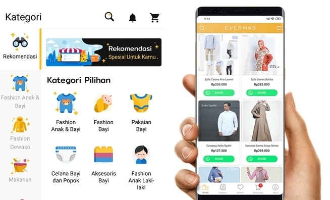 Cara Menggunakan Aplikasi Evermos