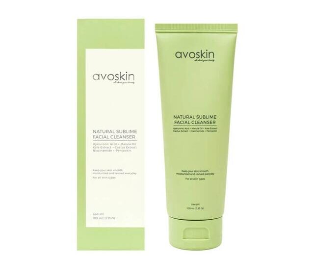 Daftar Reseller Avoskin Gratis! 24 Avoskin Natural Sublime Facial Cleanser