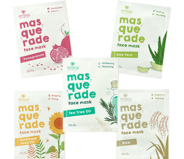 Daftar Reseller Emina Gratis! 27 Emina Masqurade Face Mask