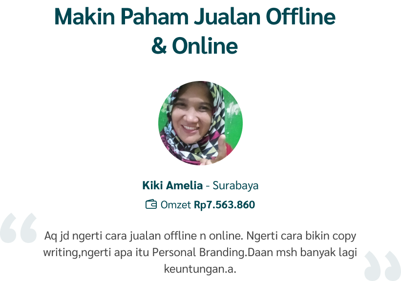 Kelas Reseller Sukses 18 Group 7613