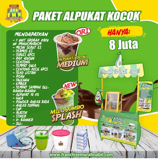 Menggoyang Pasar: Panduan Lengkap untuk Memulai Franchise Alpukat Kocok