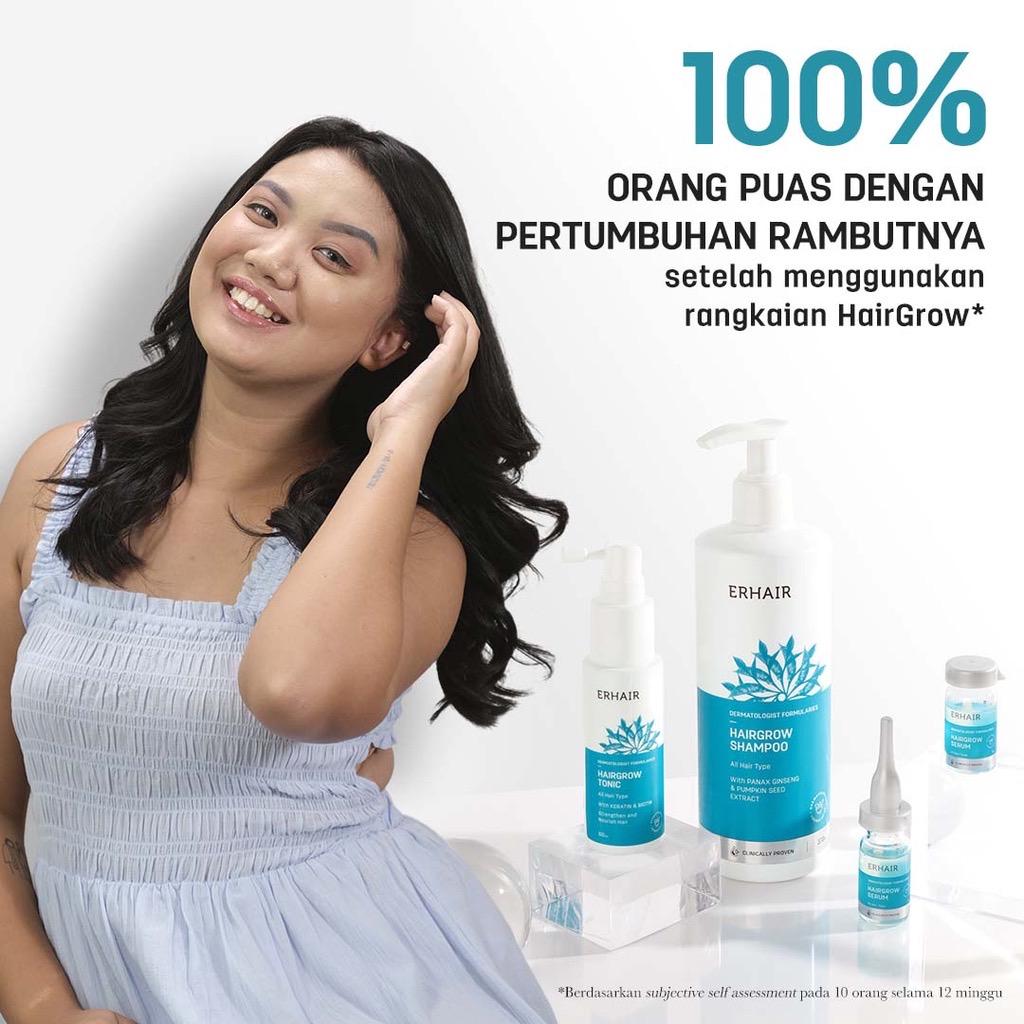 ERHAIR Hair Grow Tonic 60 ml 60ml HairGrow Tonic with Keratin & Biotin Harga Reseller Termurah