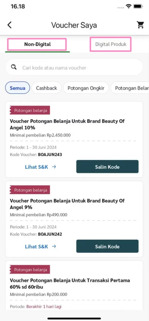 kode2 voucher evermos