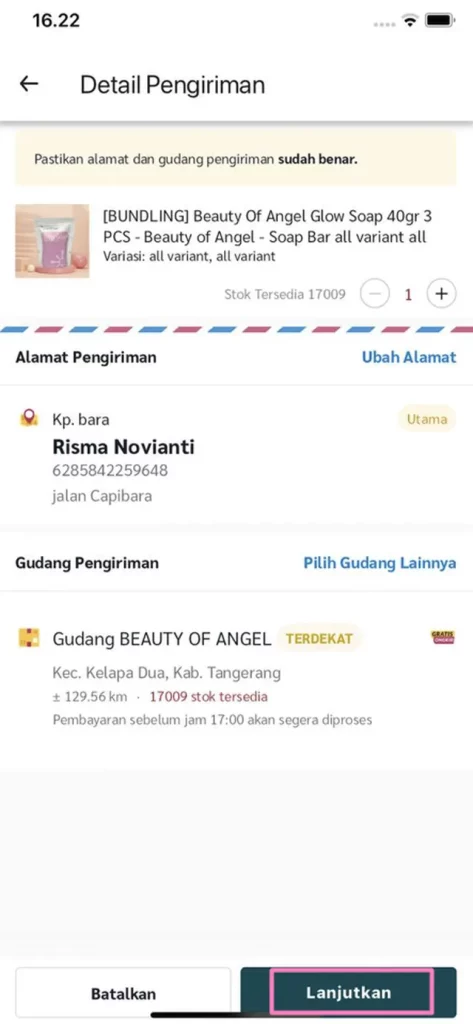 kode6 voucher evermos