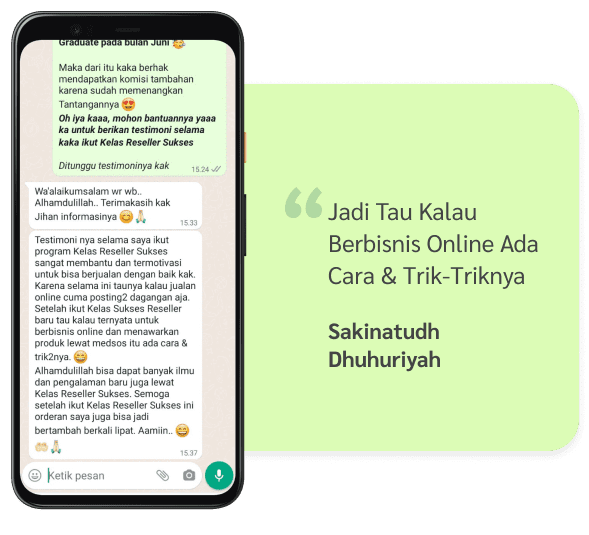 Kelas Spesial Produk 33 Group 7604