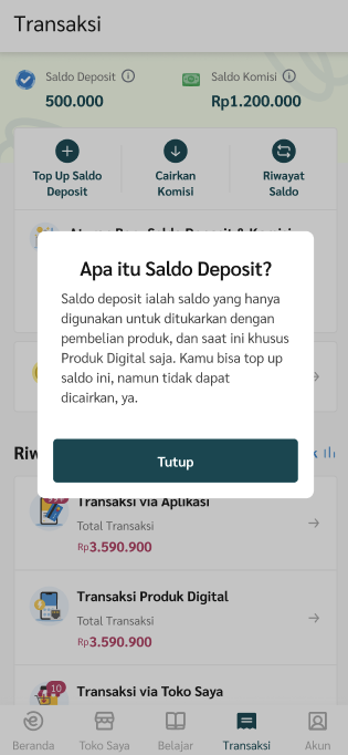 Jangan Lupa Top Up Saldo Deposit di Evermos Agar Jualan Lancar! 