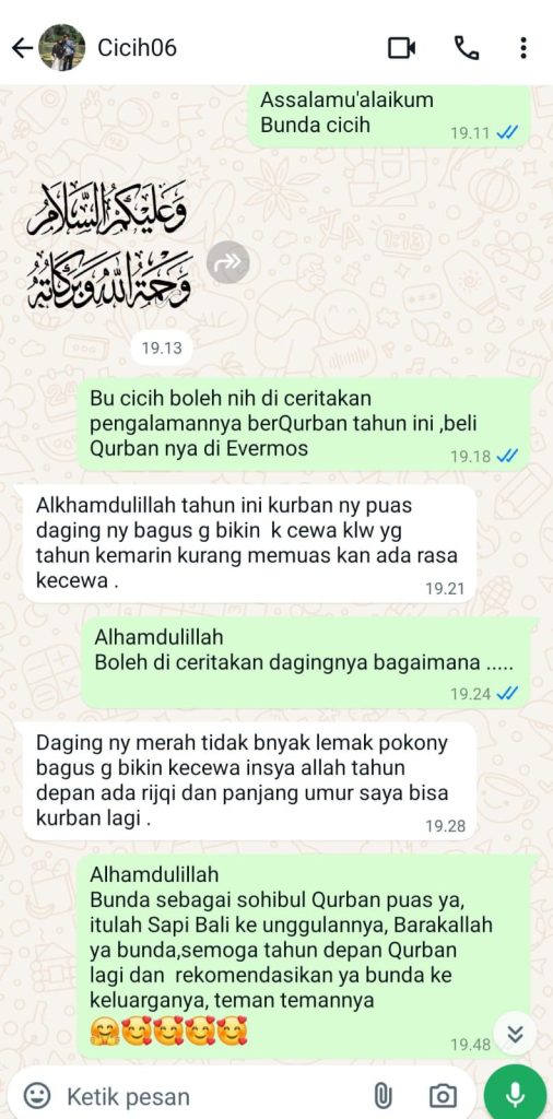 review kurban evermos