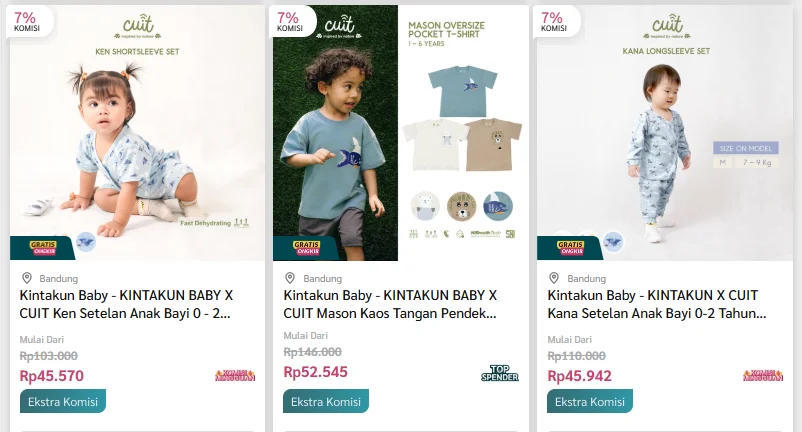 pakaian bayi - reseller baju anak tanpa modal
