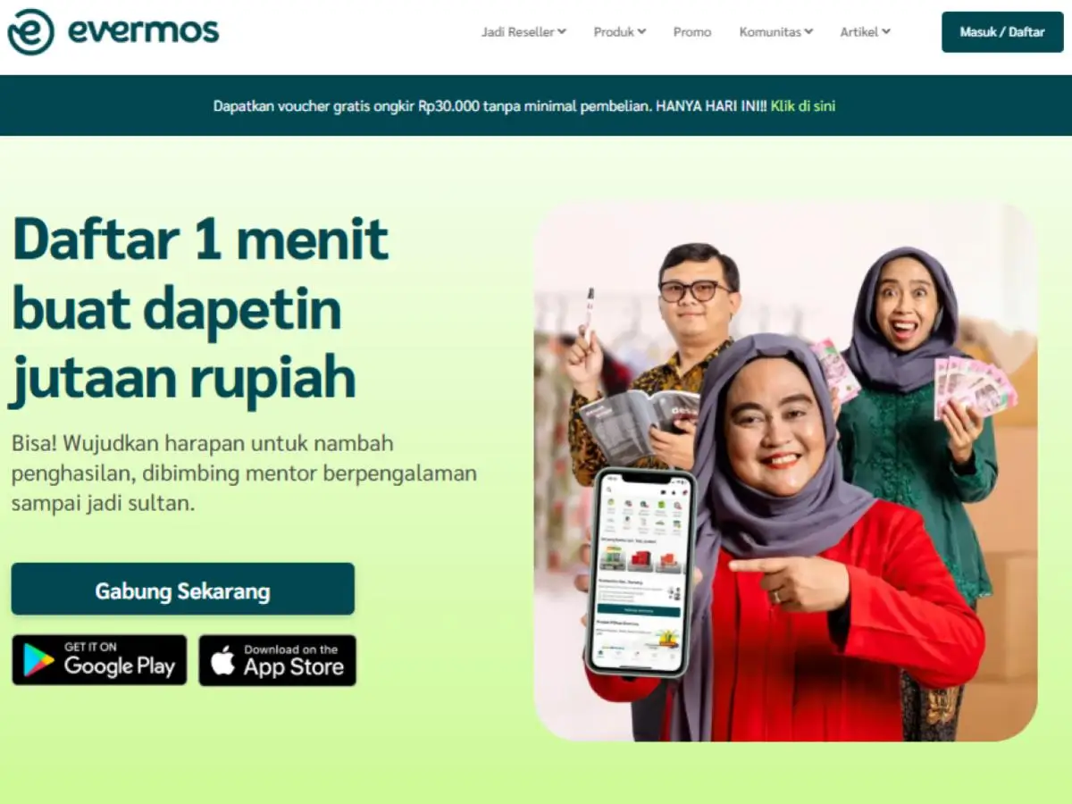 aplikasi evermos reseller sepatu sekolah open now