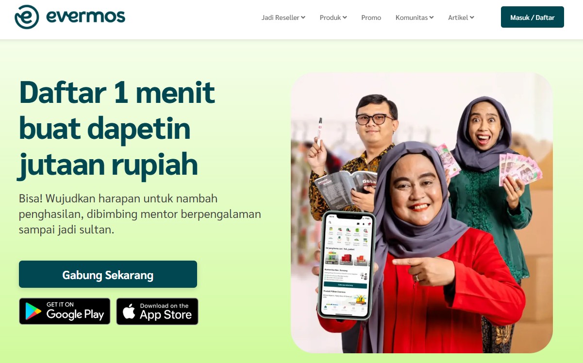 Daftar Reseller & Dropshipper Produk Kecantikan termurah di Indonesia Gratis! 29 daftar reseller produk kecantikan di website evermos