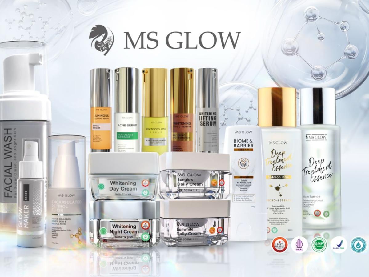 Daftar Reseller & Dropshipper Produk Kecantikan termurah di Indonesia Gratis! 24 produk kecantikan ms glow