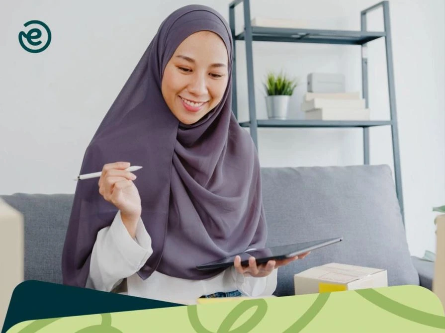 cara menjadi reseller sukses ilustrasi reseller muslimah sukses