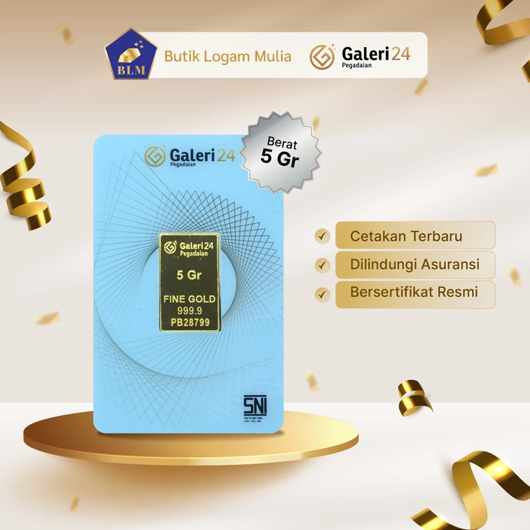 Hukum investasi emas dalam Islam (Sumber: Evermos)