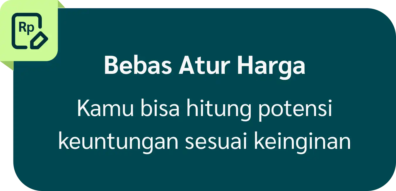 Digital - Evermos 20 bebas atur harga