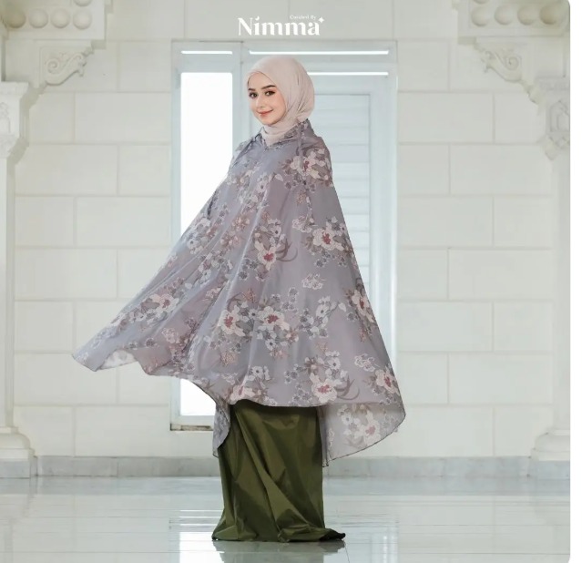 Mukena taveling parasut - evermos