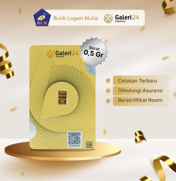 Reseller Emas G 24 - Galeri 24- Evermos