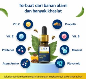 Review Key Propolis: Manfaat, Kandungan, dan Testimoni Asli 1 Reseller KEY Propolis Evermos