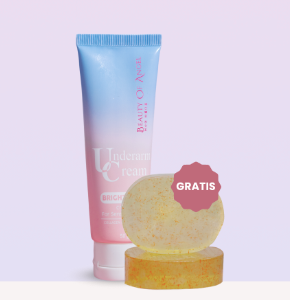 Beauty Of Angel Underarm Chamomile Cream 50 gr Free BEAUTY OF ANGEL - Beauty Of Angel Glow Soap 50gr Batang