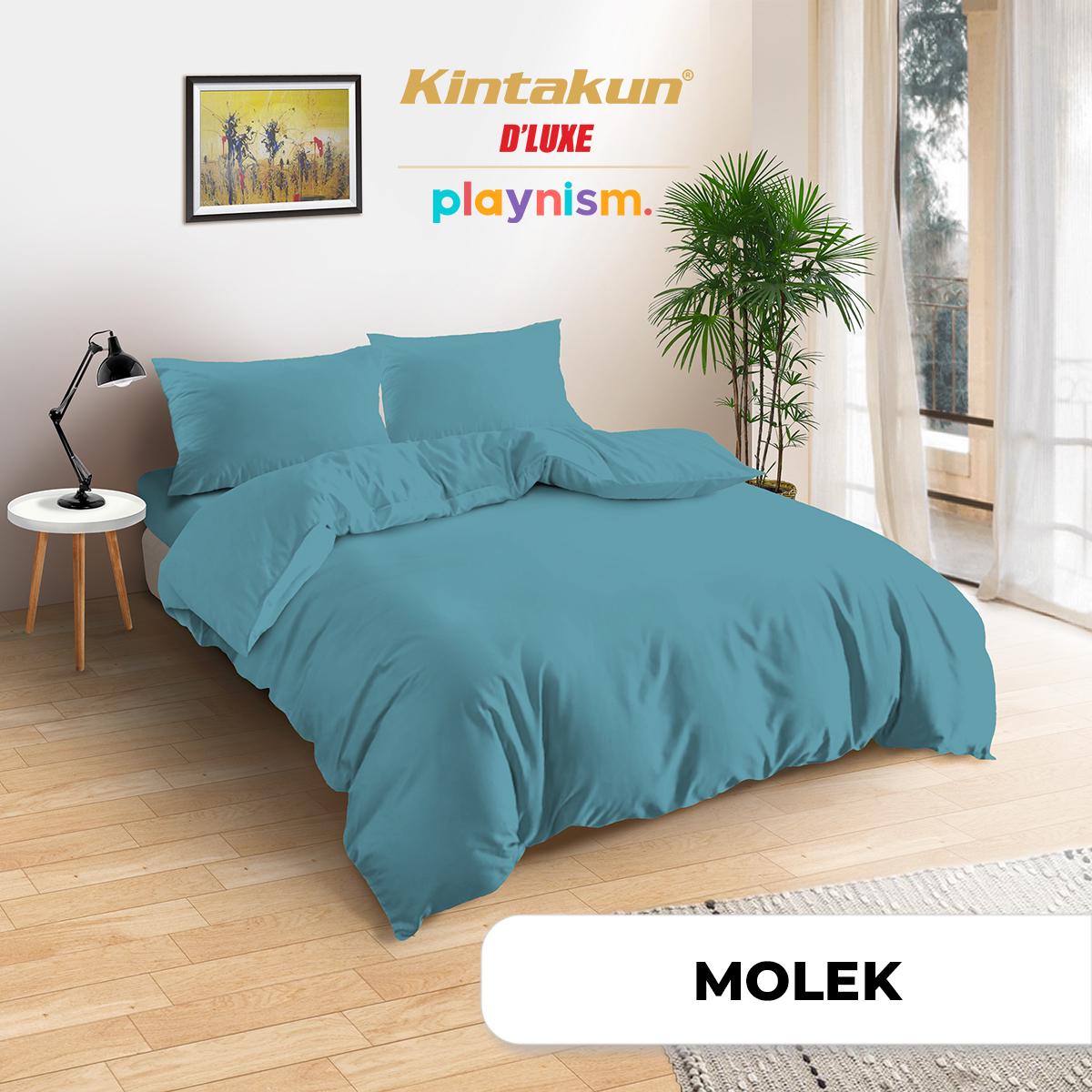 Kintakun - Bedcover Set Sprei Dluxe Molek 180x200x20 King