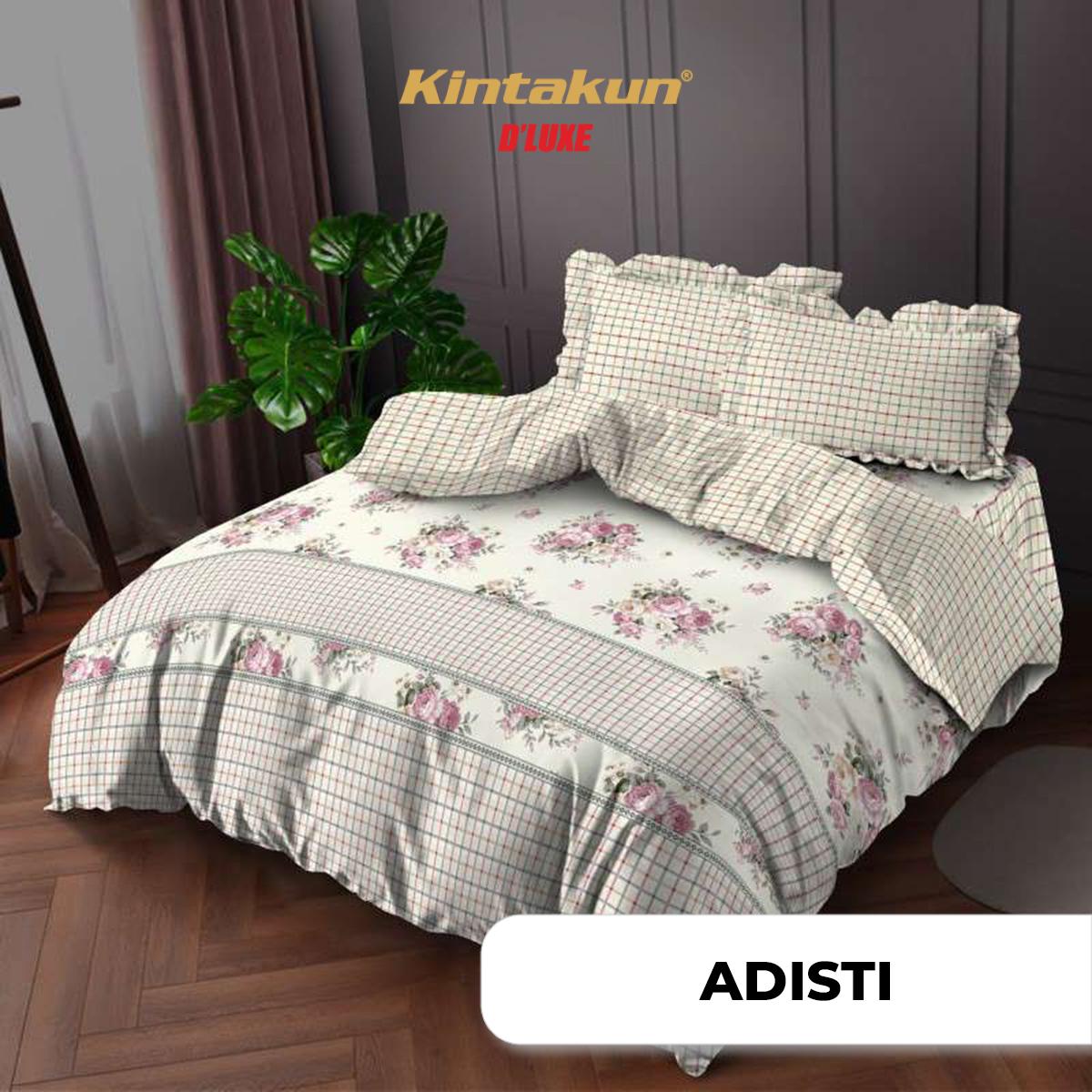 Kintakun - Bedcover Set Sprei Dluxe Adisti 160x200x20 Queen