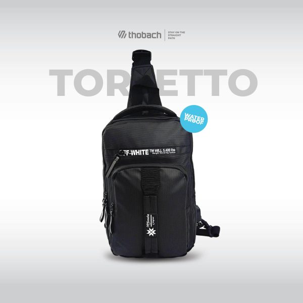 Thobach official - THOBACH Slingbag Waterproof TORETTO 509 gr Black