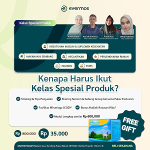 Kelas Special Produk - NABAWI HERBAL - Susu Kambing Etawa Bubuk SKYGOAT Vanilla Propolis 1 box isi 8 sachet