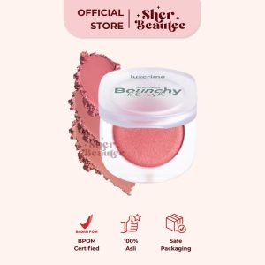 Sherbeautee - Luxcrime Seamless Bouncy Blush 5gr Peach berry