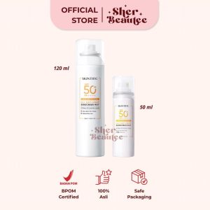 Sherbeautee - Skintific All Day Light Sunscreen Mist SPF50 PA++++ 120ml Jumbo