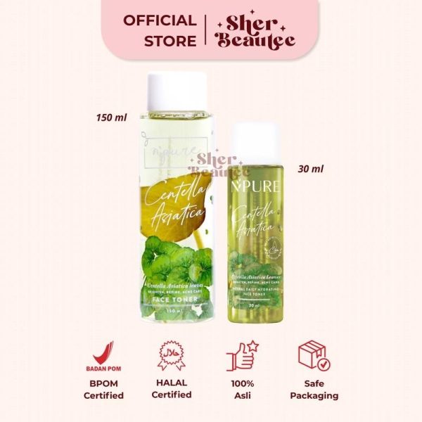 Sherbeautee - Npure Face Toner Centella Asiatica 30ml Toner