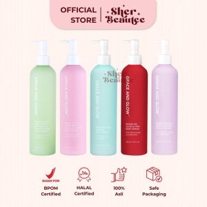 Sherbeautee - Grace and Glow Body Serum 300ml peony blush