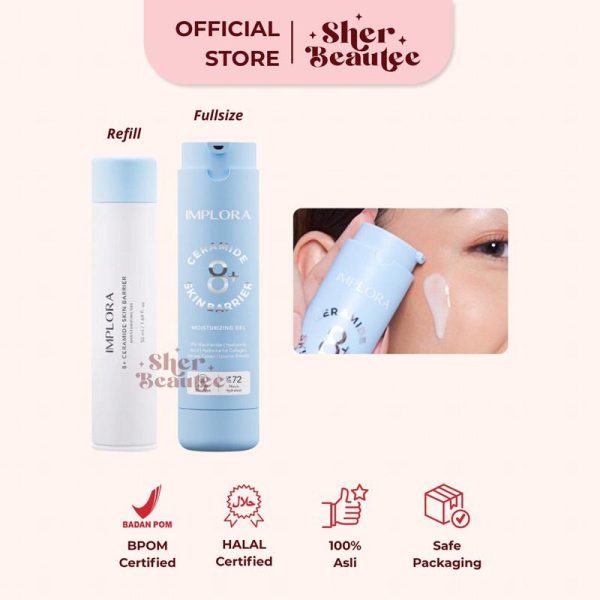 Sherbeautee - Implora 8+ Ceramide Skin Barrier Moisturizing Gel 50ml moisturizing