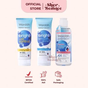 Sherbeautee - Wardah Perfect Bright Oil Control Foam 100ml creamy foam