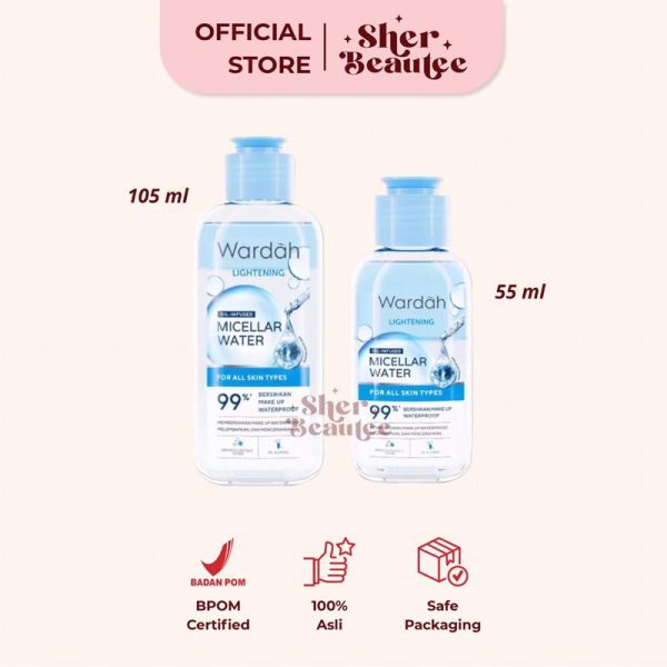 Sherbeautee - Wardah Lightening Oil-Infused Micellar Water 55ml Micellar Water