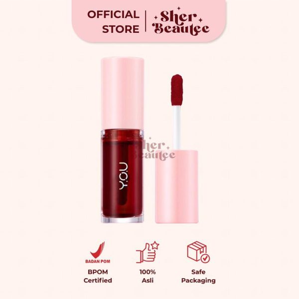 Sherbeautee - YOU Simplicity Love You Tint 10gr Cherry Red