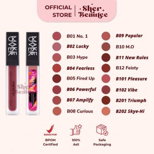 Sherbeautee - Make Over Powerstay Transferproof Matte Lip Cream 7g B01