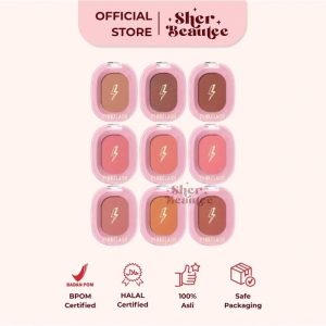 Sherbeautee - Pinkflash Soft Pigment Blush 1.6 gr 001 Melon