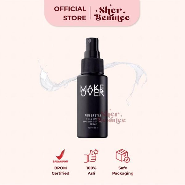 Sherbeautee - Make Over Powerstay Fix & Matte Makeup Setting Spray 50ml setting spray
