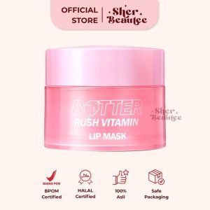 Sherbeautee - Barenbliss Butter Rush Vitamin Lip Mask Moisturizing Lip Balm 8gr lip mask