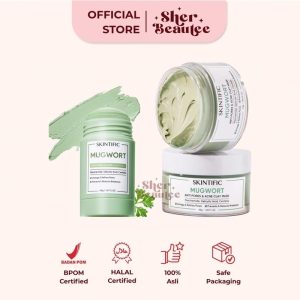Sherbeautee - Skintific Mugwort Anti Pores & Acne Clay Mask 40gr Stick