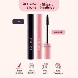 Sherbeautee - Pinkflash Oilproof Curl Mascara 7 gr Long