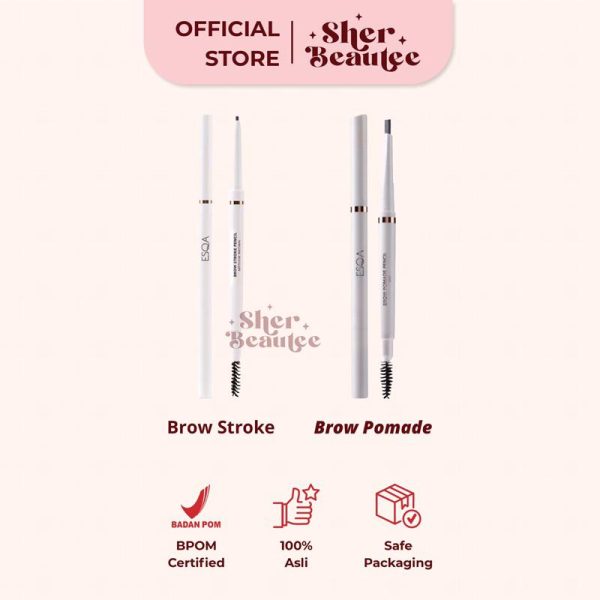 Sherbeautee - ESQA Stroke Pencil 0.35gr dark brown