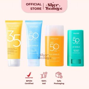 Sherbeautee - Wardah UV Shield Sunscreen Sun Gel SPF35++ 40ml Sun Gel