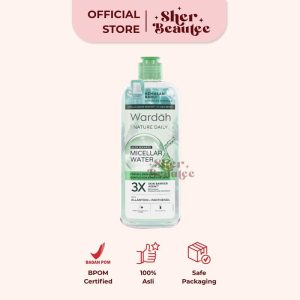 Sherbeautee - Wardah Natural Daily Aloe Seaweed Micellar Water 100 ml Micellar Water