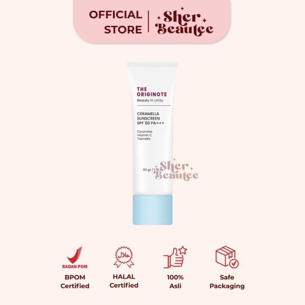 Sherbeautee - The Originote Ceramella Sunscreen SPF 50 PA+++ 50gr Sunscreen
