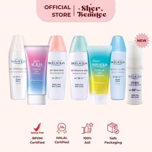 Sherbeautee - Sunscreen Aqua Series 40 gr Mid Milk SPF25