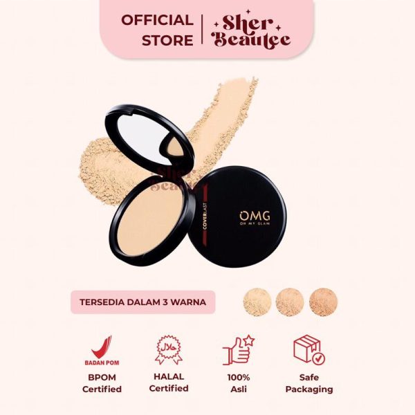 Sherbeautee - OMG Oh My Glam Coverlast Two Way Cake 12gr 32N Natural