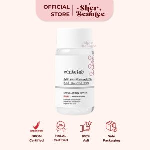 Sherbeautee - Whitelab Exfoliating Toner 60ml toner