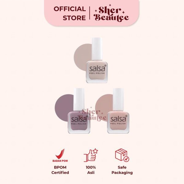 Sherbeautee - Salsa Peel Polish Isi 3 10ml Florist