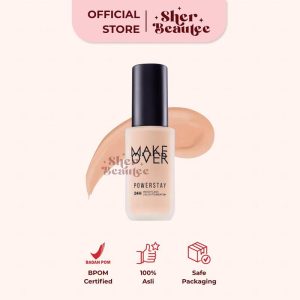 Sherbeautee - Make Over Powerstay 24H Weightless Liquid Foundation 40ml N20 Ivory