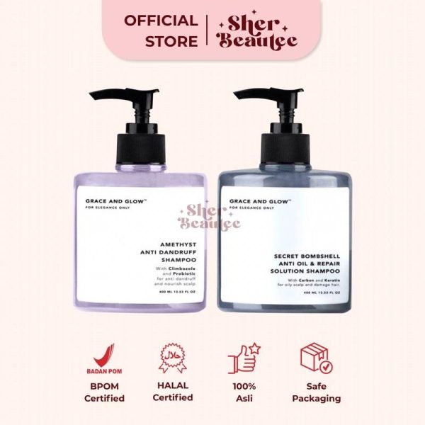 Sherbeautee - Grace and Glow Shampoo 400ml Bombshell